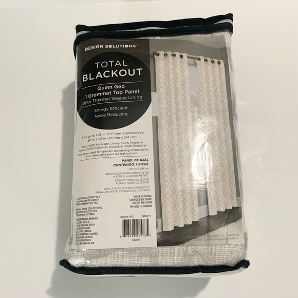 Quinn Geo blackout curtain - Picture 4 of 4